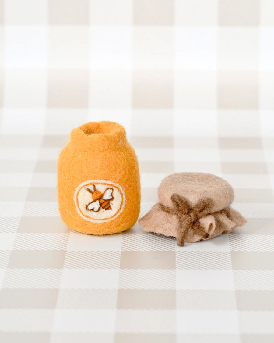 Felt Honey Jar