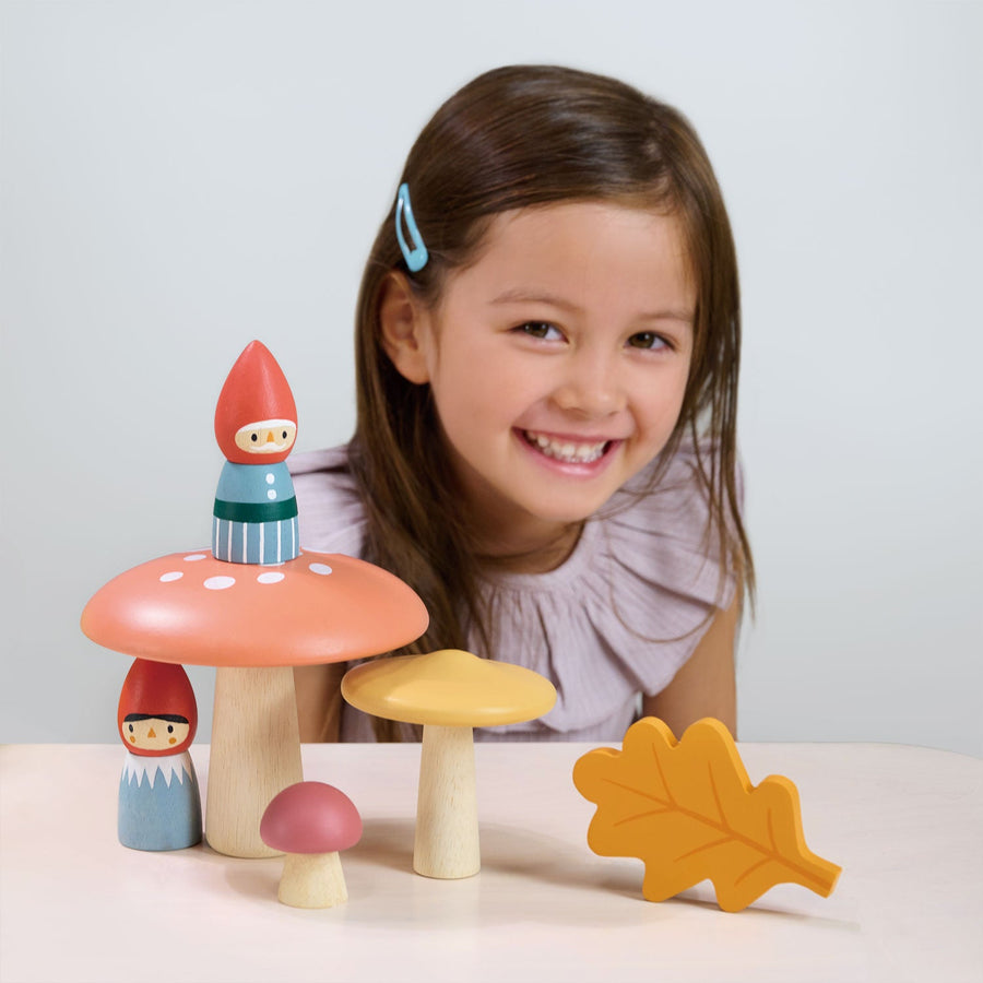 Tender Leaf Woodland Gnome Family