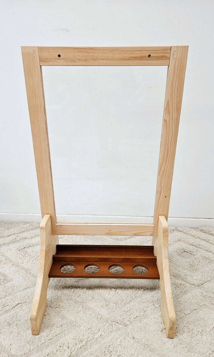 Q Toys Toddler Wooden Perspex Easel