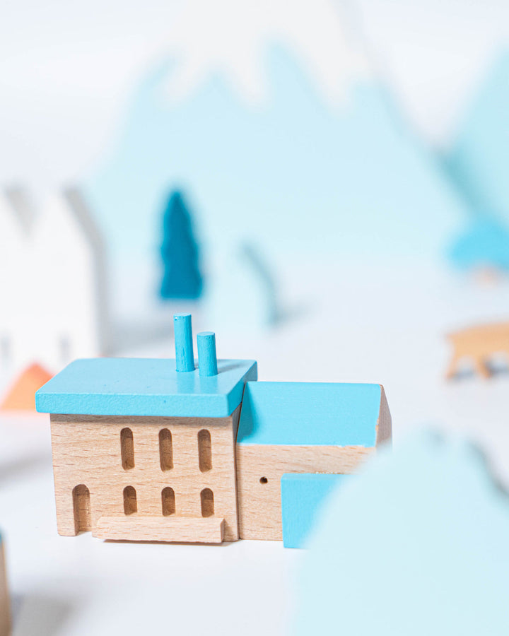 Eguchi Toys Landscape Blocks Puzzle, Medium