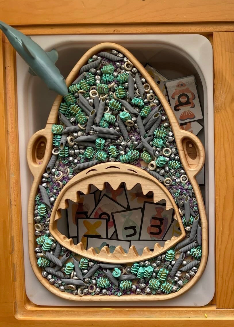 Shark Imaginative Play Tray