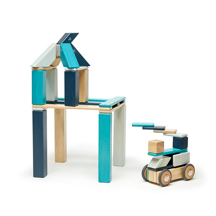 42-Piece Set <br>Magnetic Wooden Blocks <br>Tegu Classics