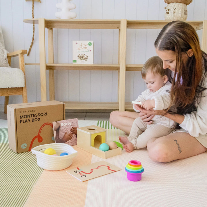 Tiny Land® Montessori Toys for Newborns (7–9 Months) – Montessori Toys Subscription