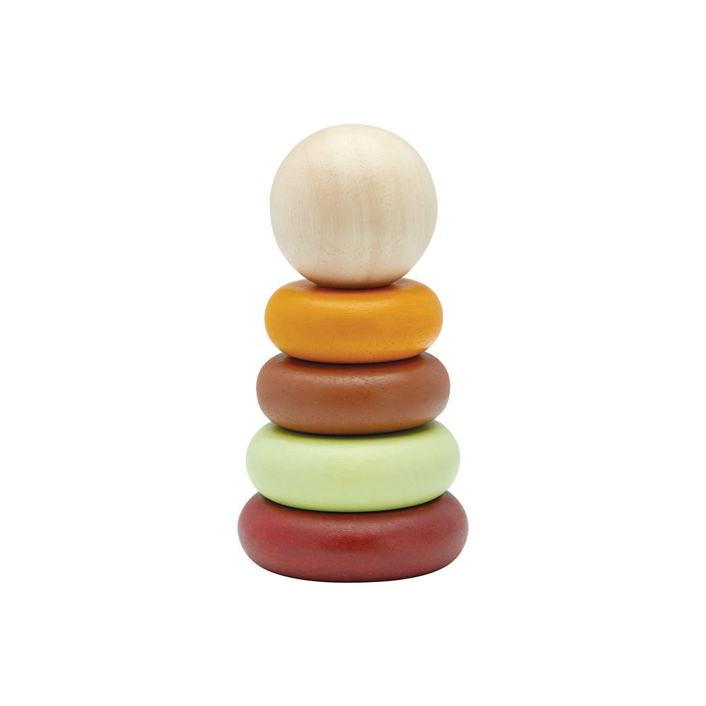 Plan Toys My First Stacking - Modern Rustic