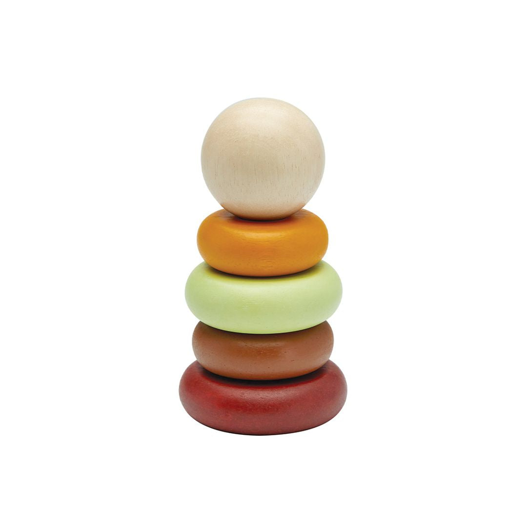 Plan Toys My First Stacking - Modern Rustic