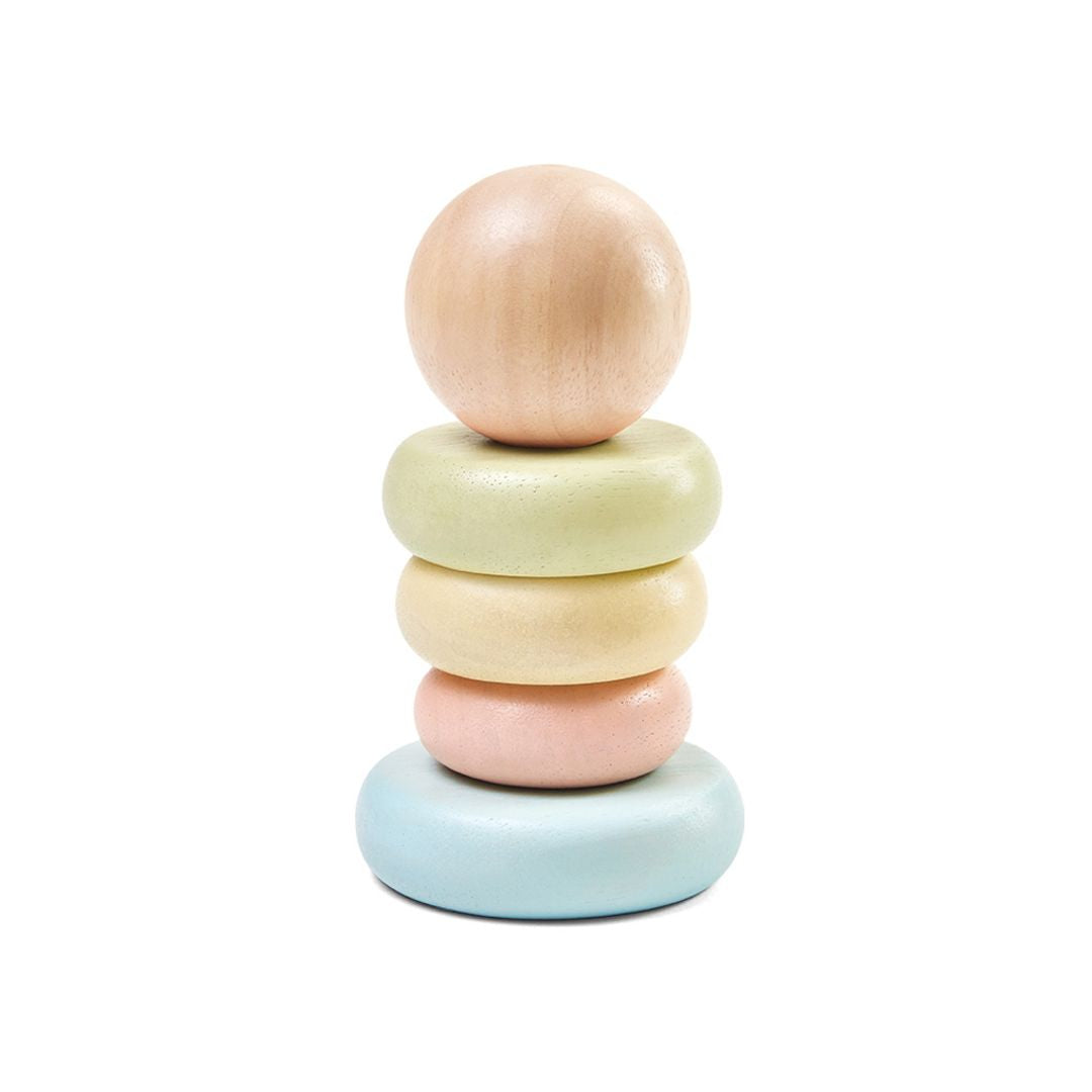 Plan Toys First Stacking Ring - Pastel