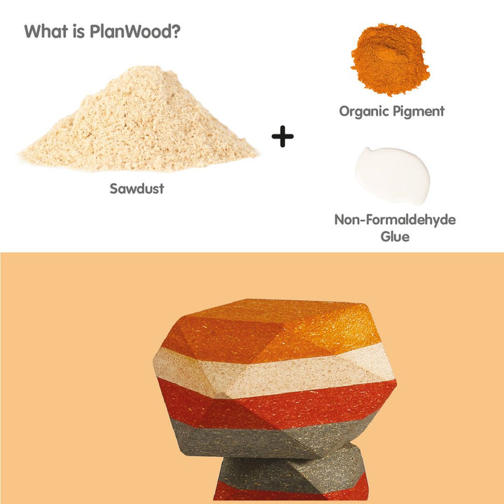 Plan Toys Geo Stacking Rock