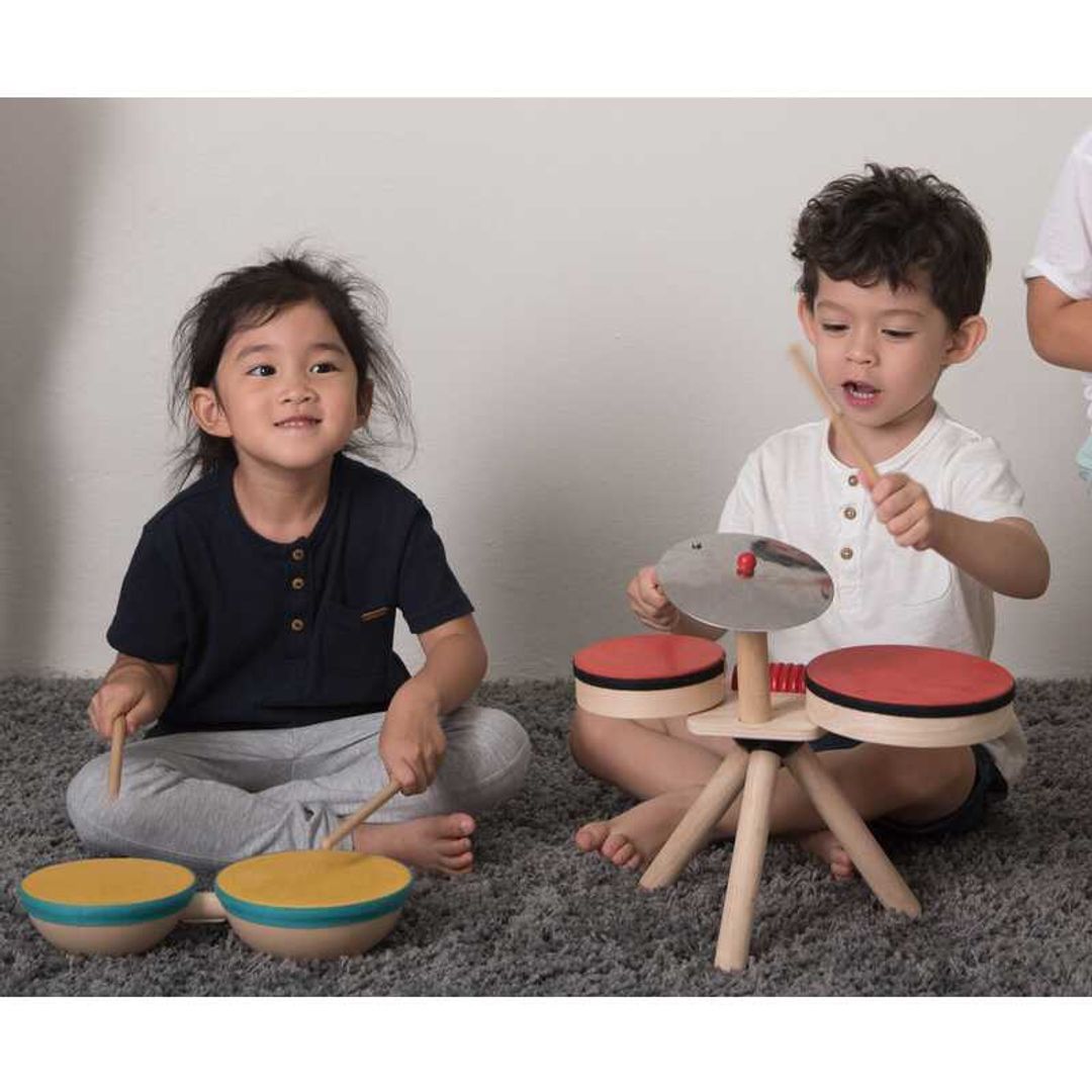 Plan Toys Double Drum