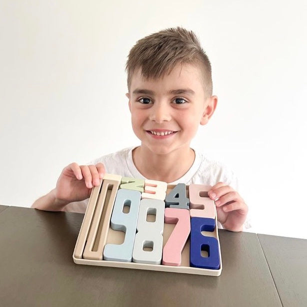 Wyatt Number Stacking Blocks