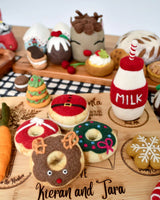 Magical Christmas Play Food Set, Santa's Milk and 4 Christmas Donuts · view 4