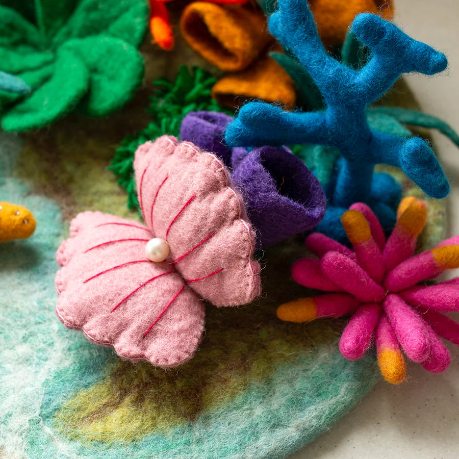 Coralwhim Cove Felt Playmat