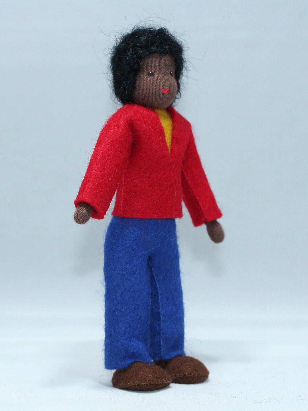 Father Doll, Dark Skin, Black Hair