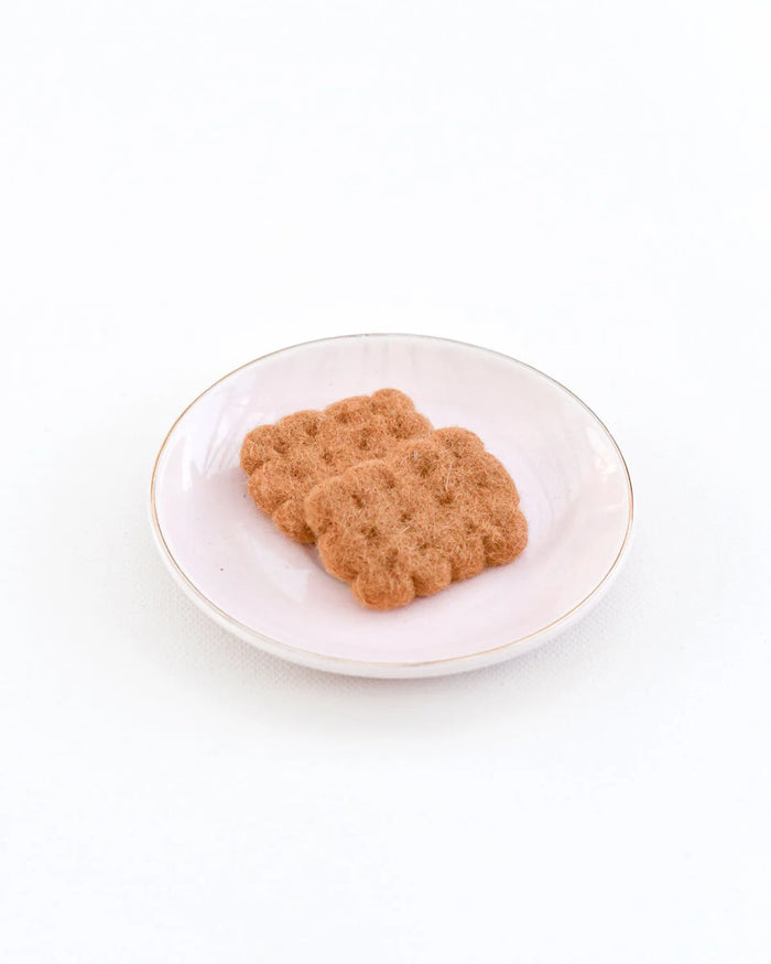 Felt Biscuits, Set of 2