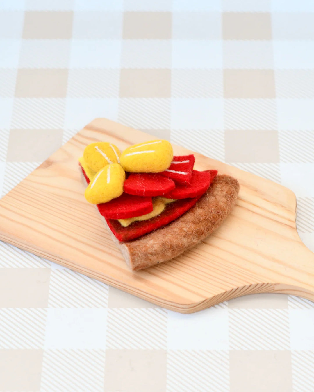 Felt Hawaiian Pizza Slice