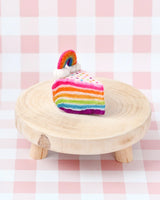 Felt Rainbow Cake Slice · view 4