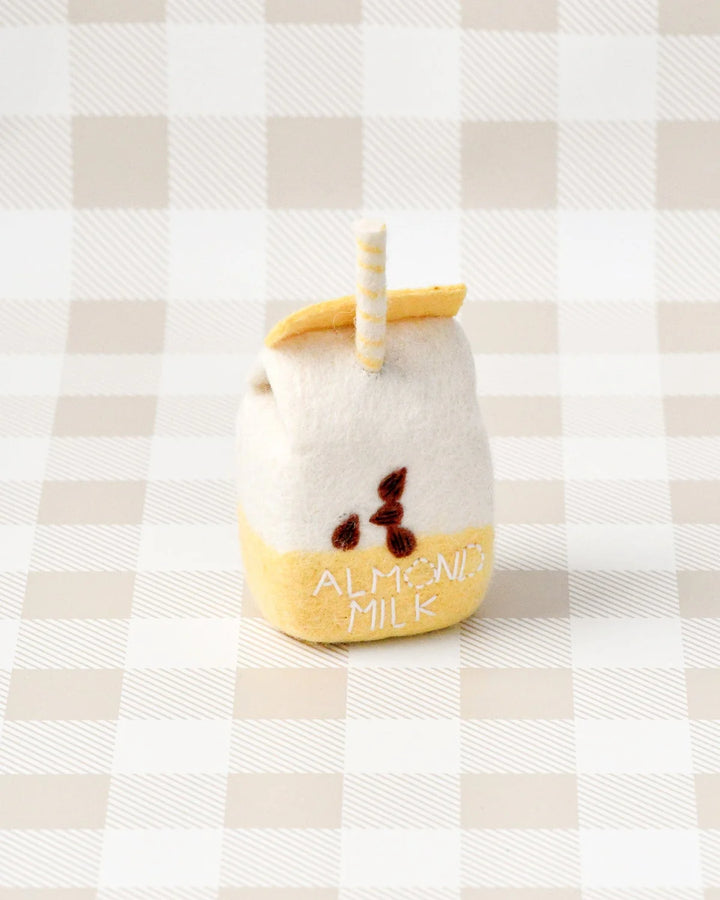 Felt Almond Milk Box