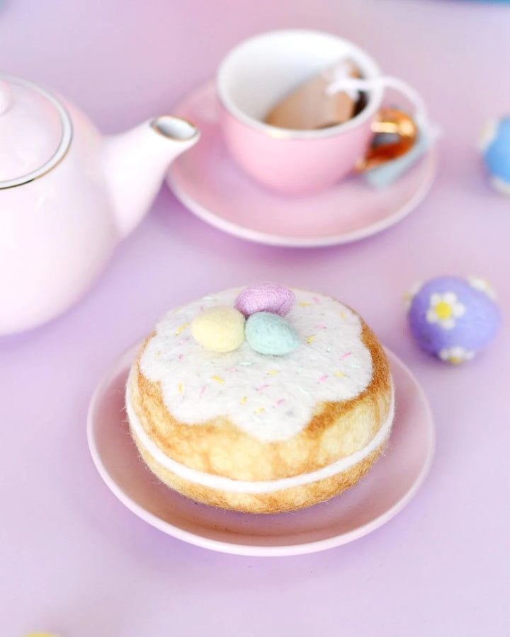 Felt Pastel Eggs Donut