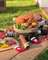 Felt Roast Turkey Play Food Set · view 6