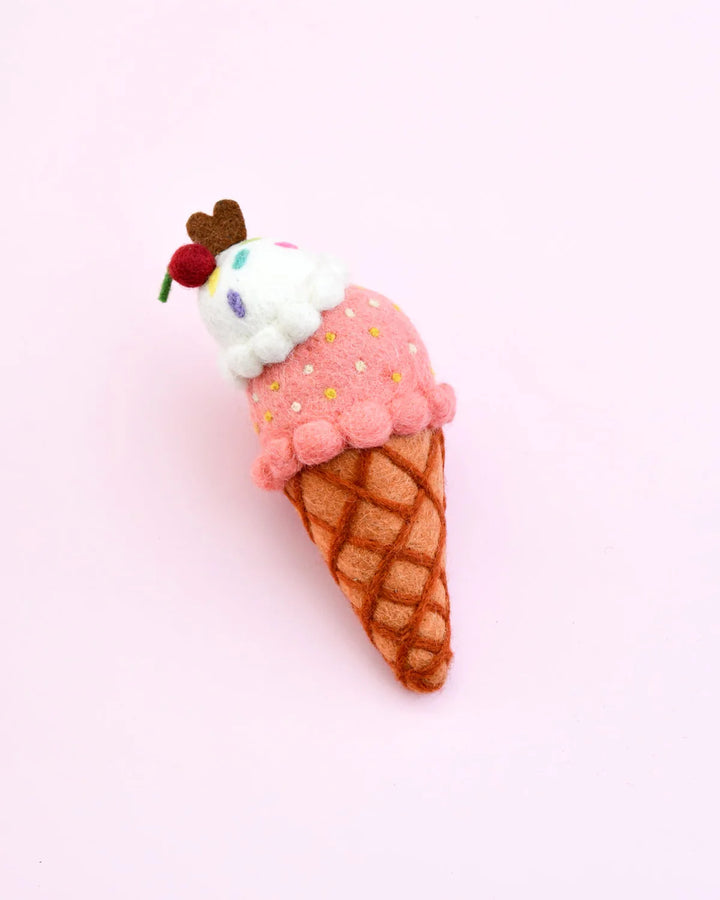 Watermelon and Coconut Sorbet Ice Cream, 2 Scoops