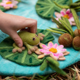Hopalong Hollow Lily Pad Felt Habitat · view 2