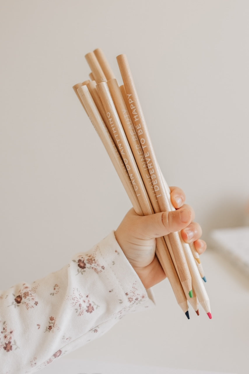 Affirmation Coloring Pencils