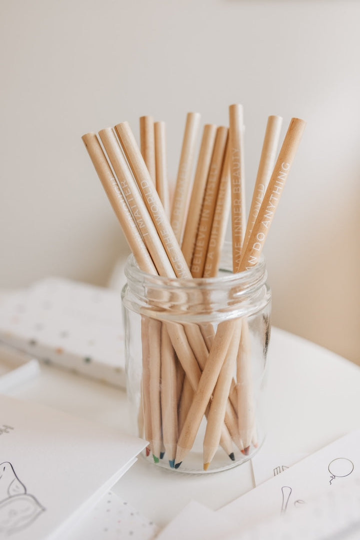 Affirmation Coloring Pencils