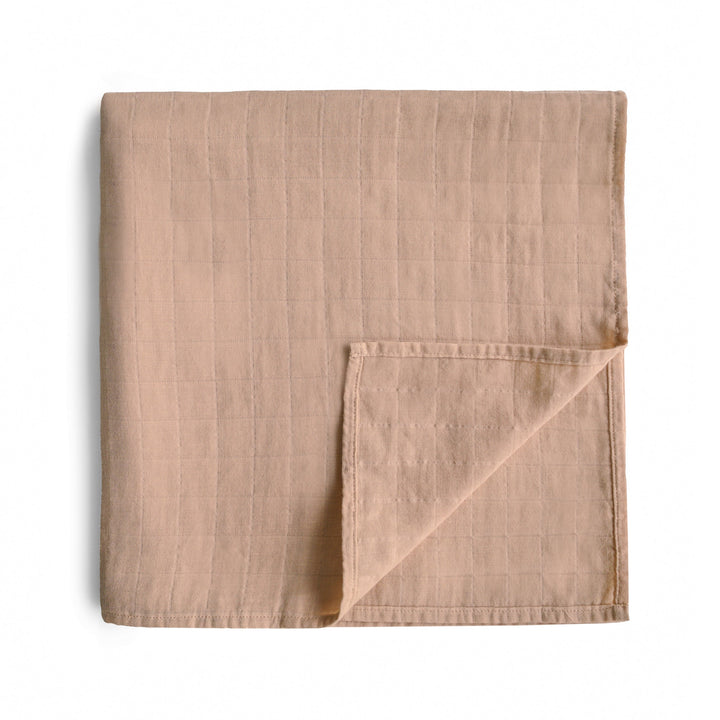 Organic Cotton Muslin Swaddle Blanket