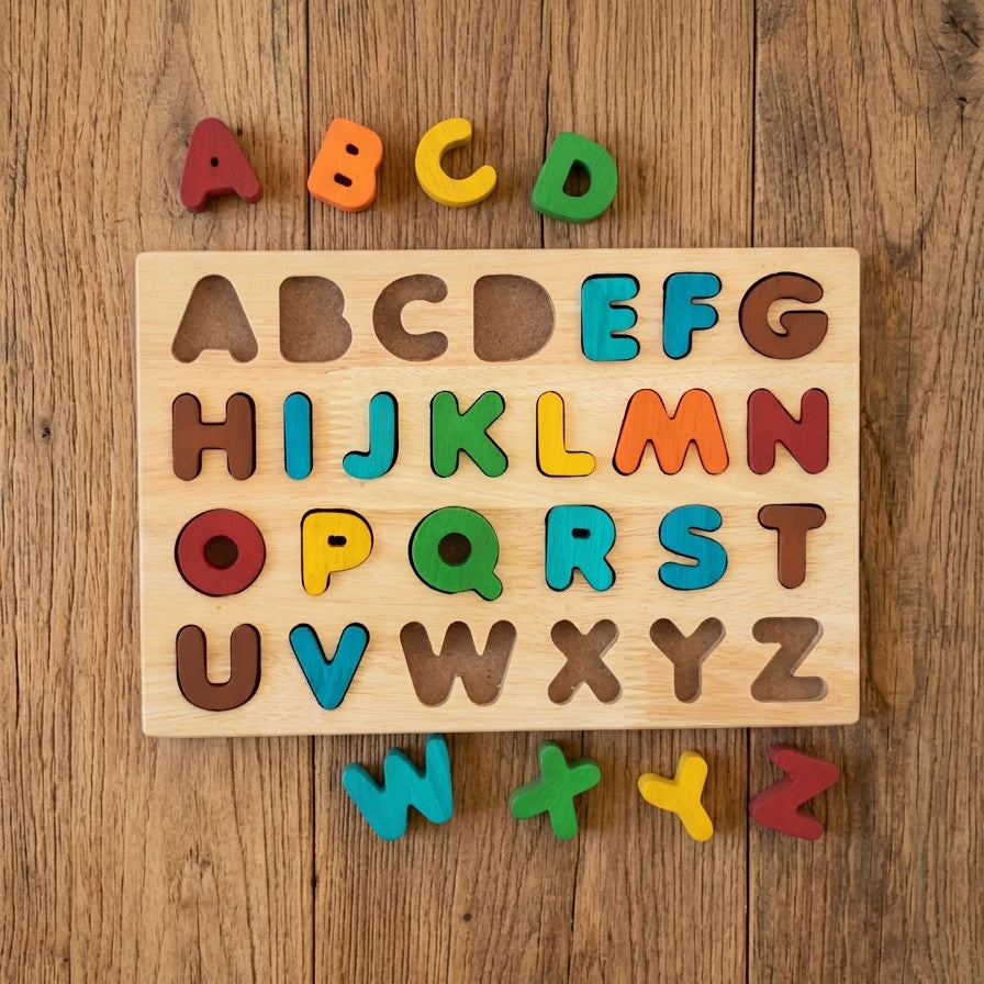 Q Toys Colorful Capital Letter Puzzle