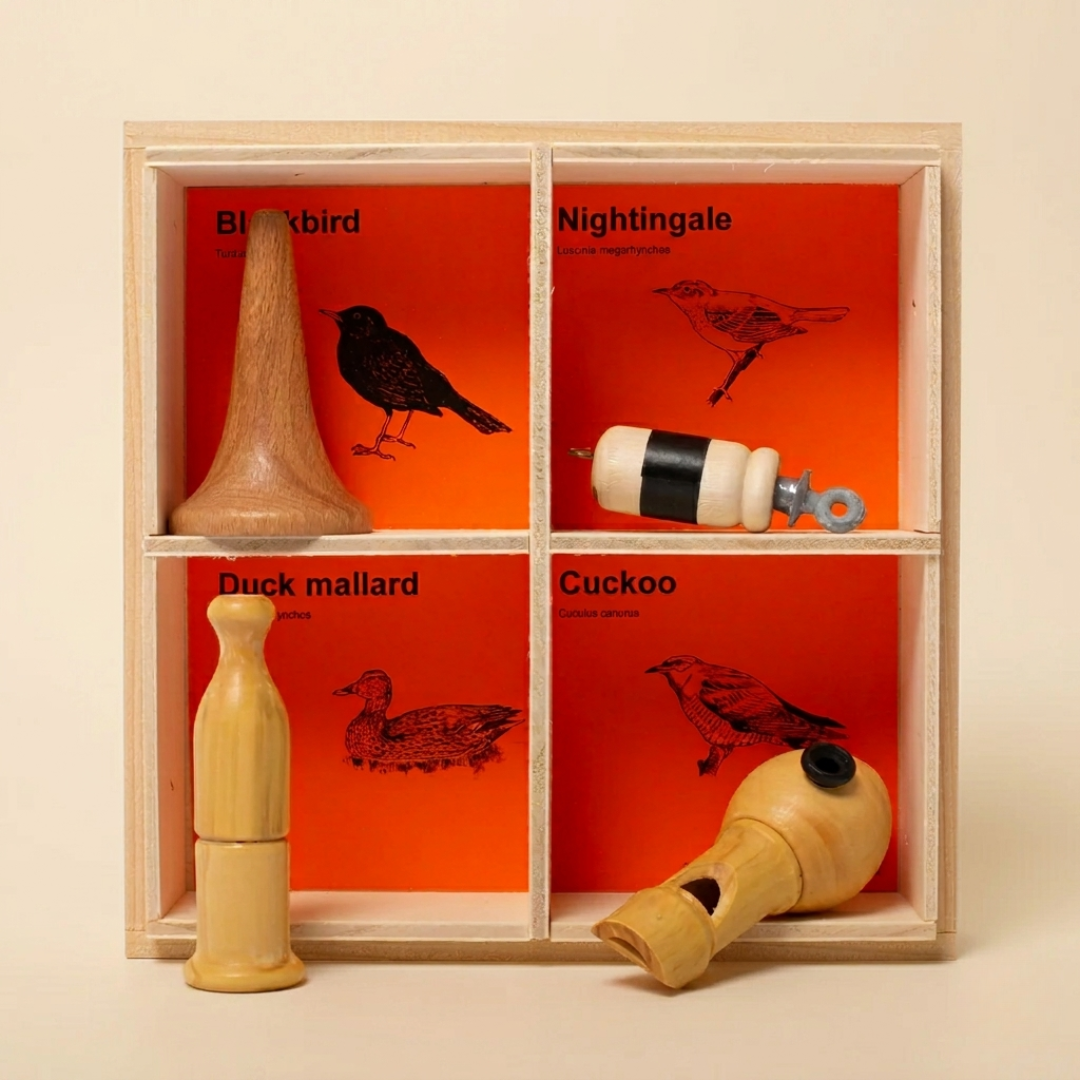 Quelle est Belle Four Nests Bird Call Set, Simple