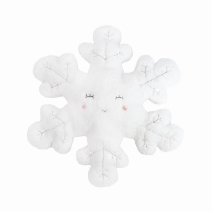 Mon Ami Icy Snowflake plush toy with an embroidered face
