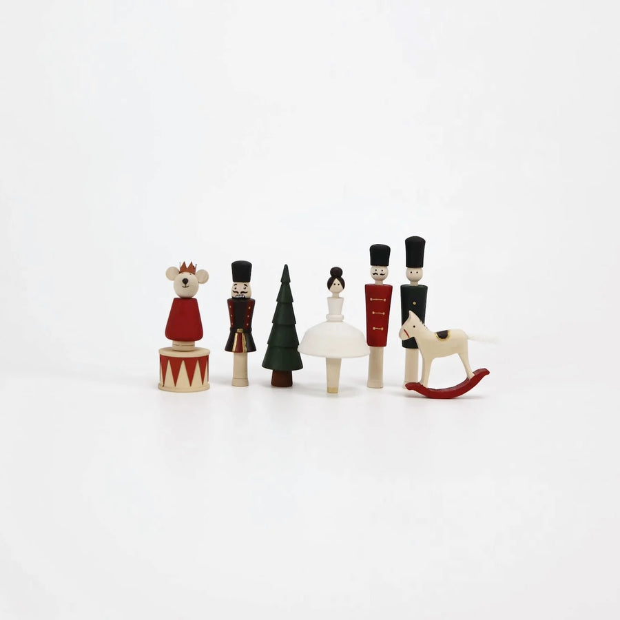 Sabo Concept The Nutcracker Play Theater and Magnetic Figure Set