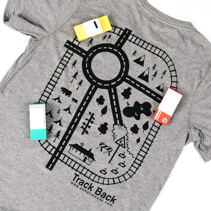 Car Play Mat Shirt: Perfect Fathers Day Gift from Toddler!