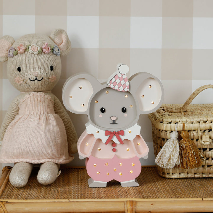 Little Lights Felix The Mouse Lamp