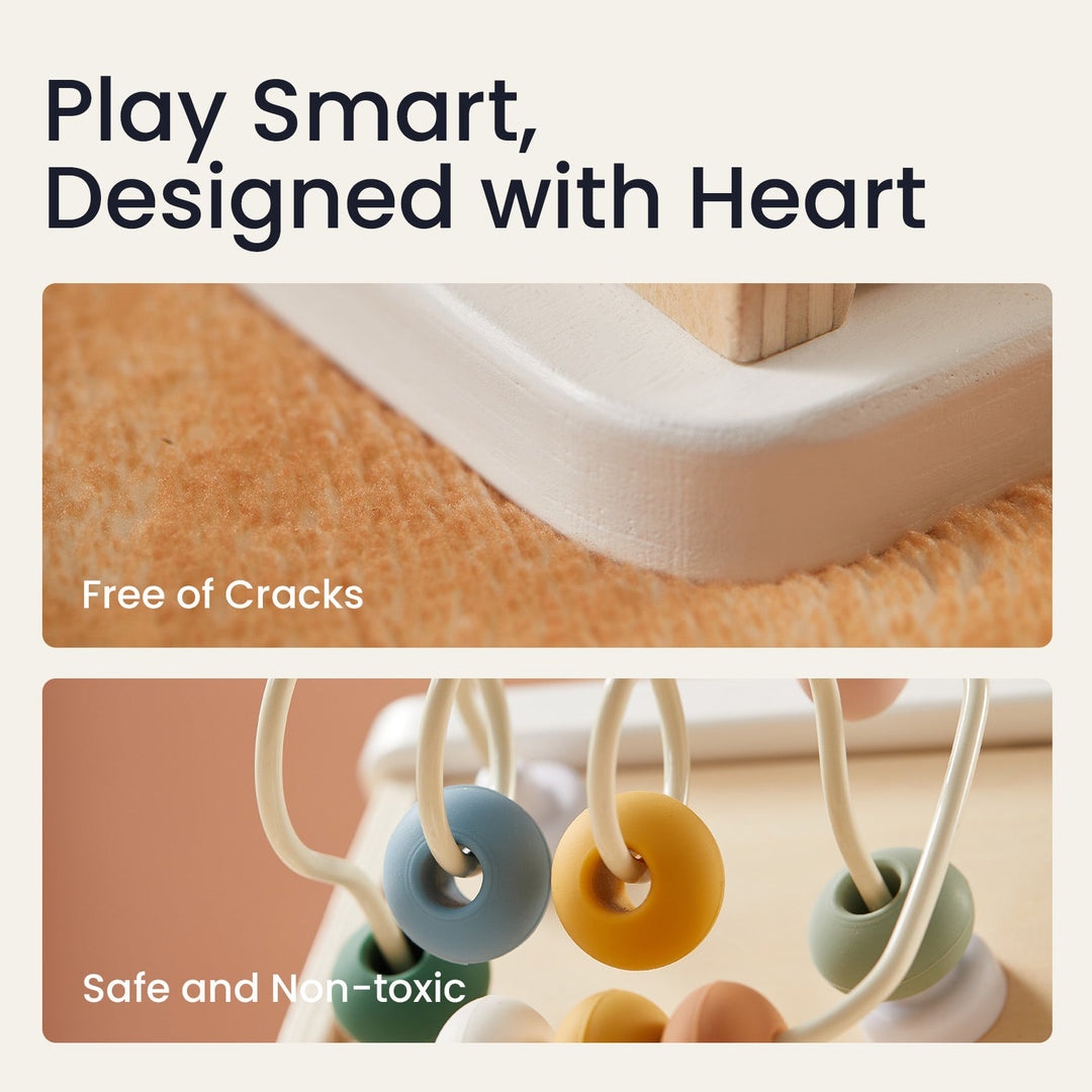 Tiny Land® Cottage Activity Cube - Morandi