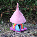 Tiny Felt Rainbow Shimmer Home · view 1