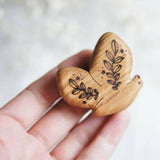 Wooden Butterfly, a natural wood animal toy by Tiny Fox Hole (view 3) · view 3
