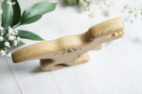 Wooden T-Rex, Papa, a natural wood animal toy by Tiny Fox Hole (view 5) · view 5