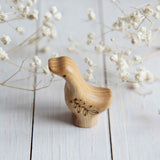 Wooden Gosling, a natural wood animal toy by Tiny Fox Hole (view 3) · view 3