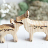 Wooden Fawn, a natural wood animal toy by Tiny Fox Hole (view 4) · view 4