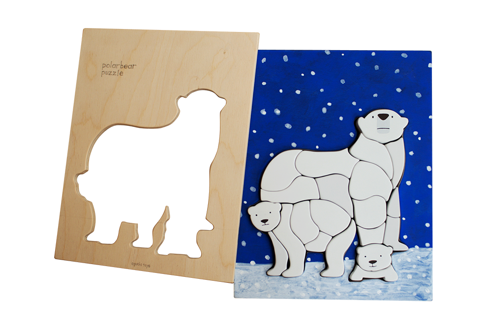 Eguchi Toys Polar Bear Puzzle