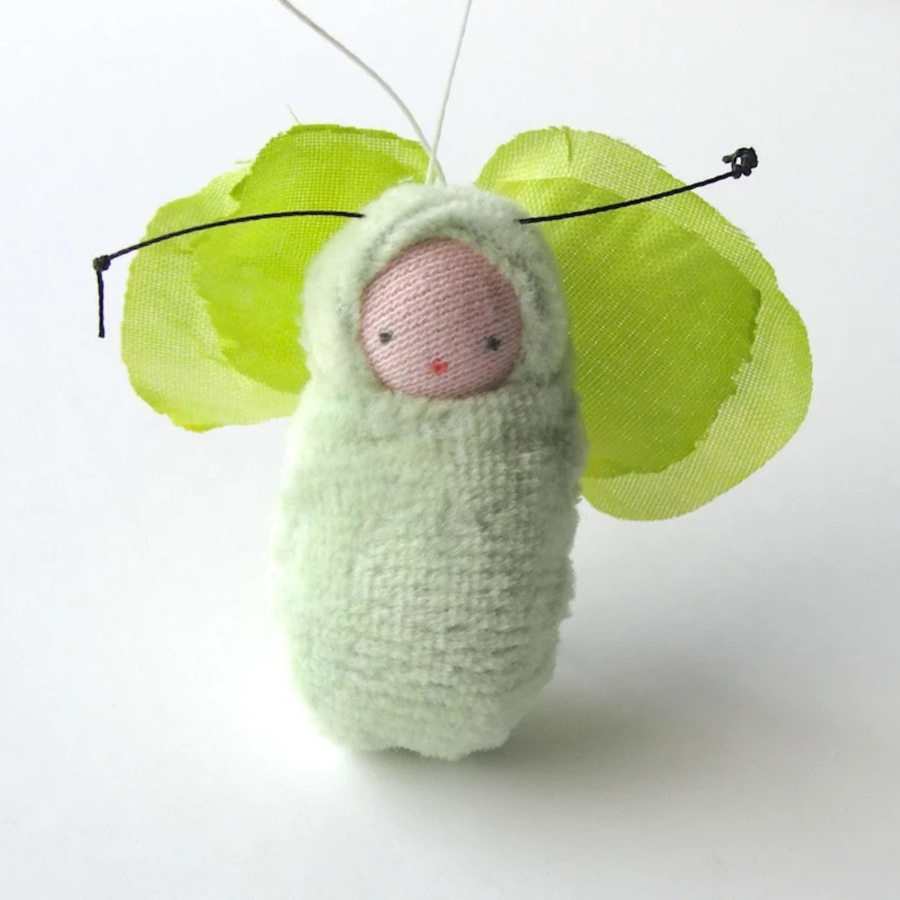 Fairyshadow Green Fairy Baby Ornament