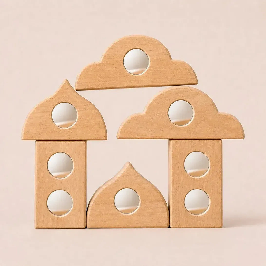 Bauspiel Mirror Blocks, 12-Piece Set, photo 1 of 2