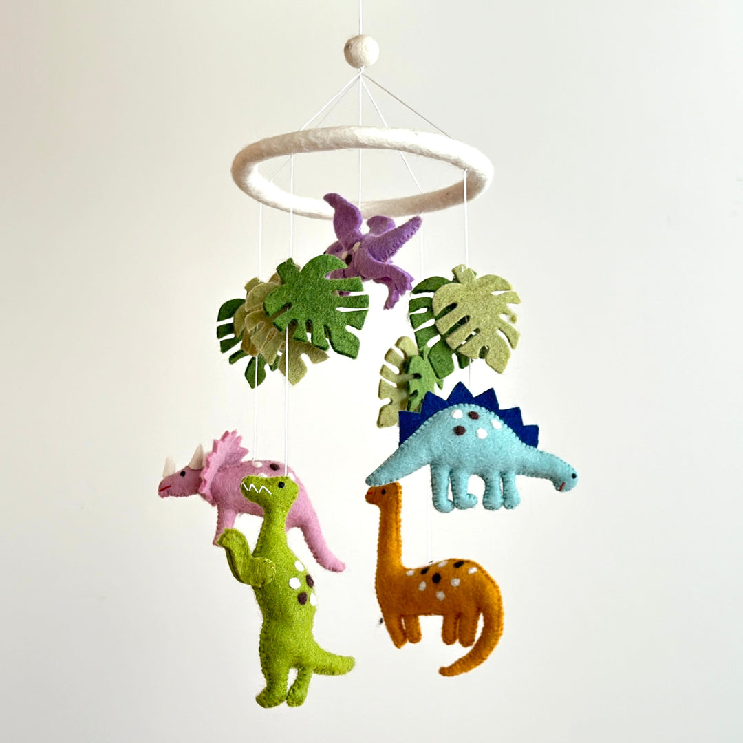 Felt Baby Mobile - Jurassic Dinosaur