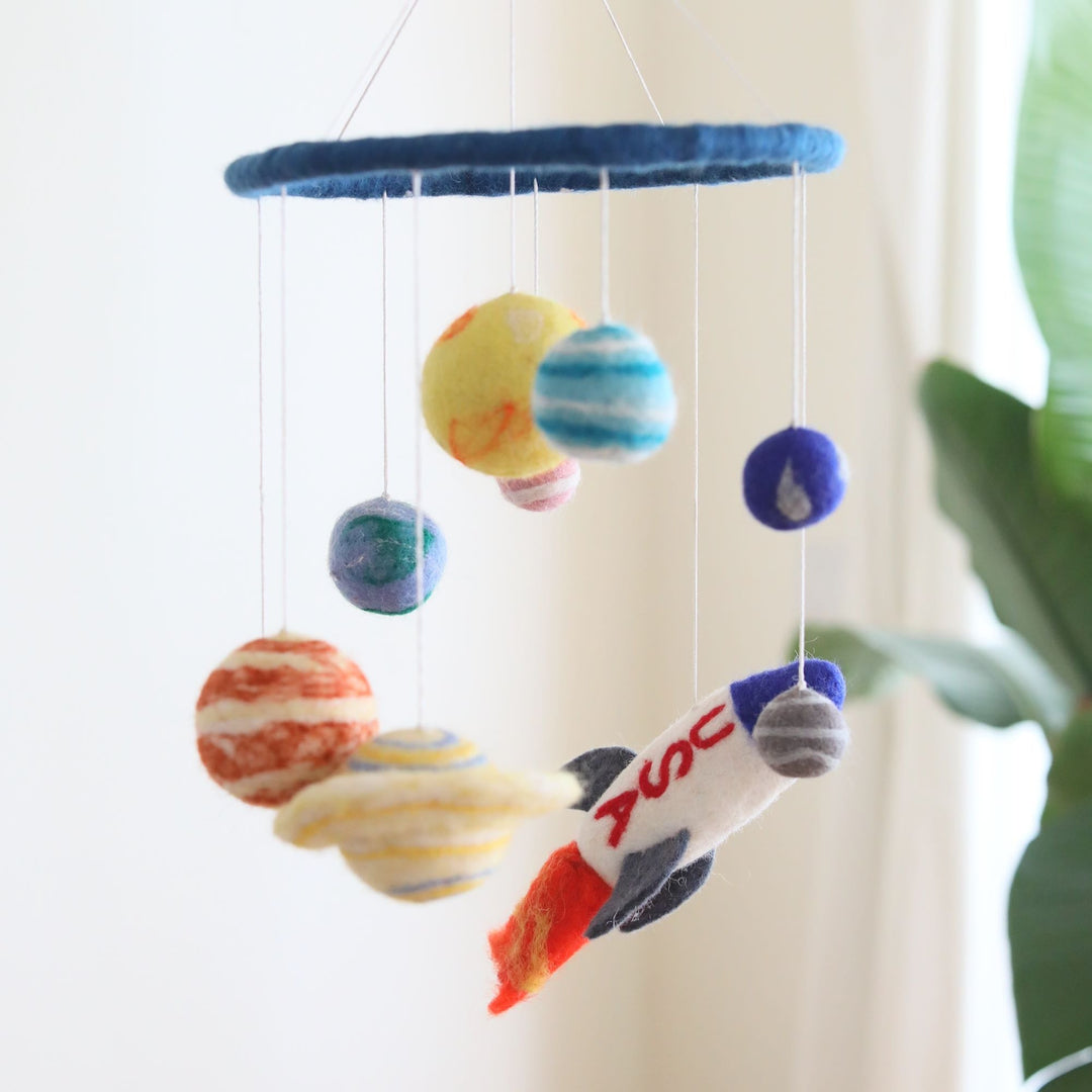 Felt Baby Mobile - Solar System