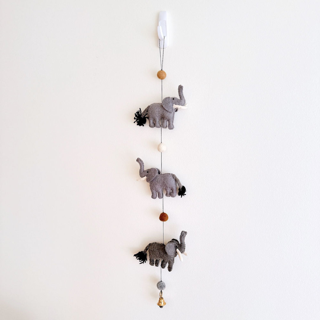 Felt Elephant Garland