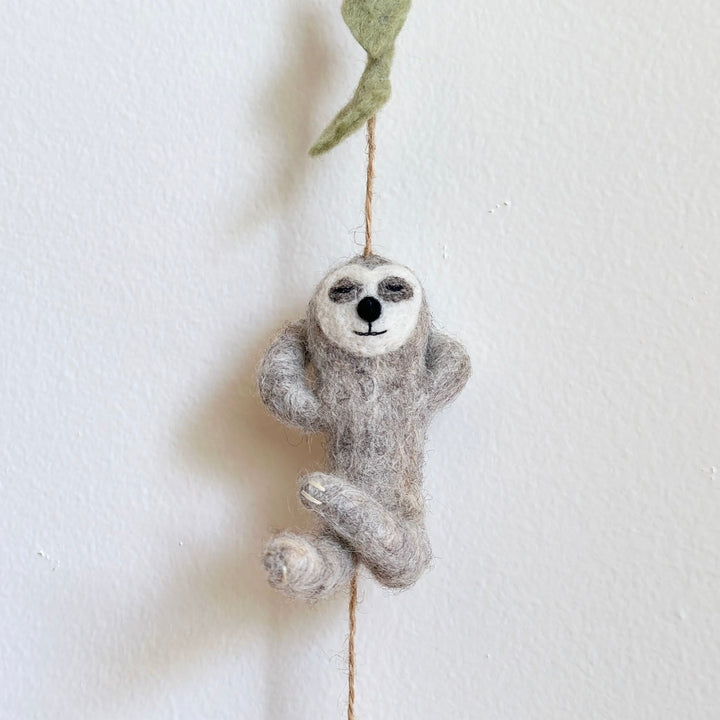 Felt Garland - Slothful Serenity