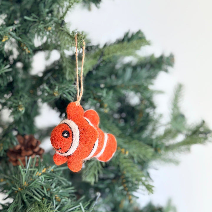 Felt Ornament - Clownfish