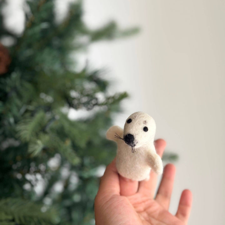 Seal Finger Puppet