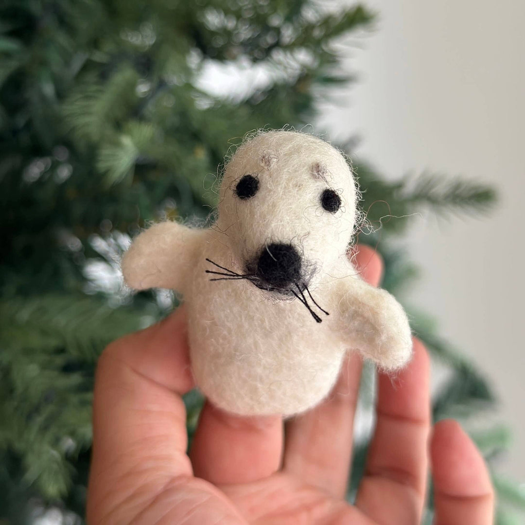 Seal Finger Puppet
