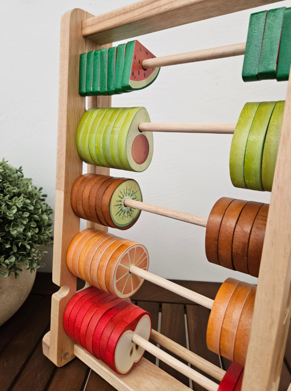 Q Toys Wooden Fruit Abacus